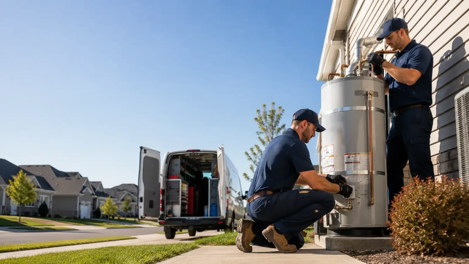 Water Heater Installation in Shelby, IN